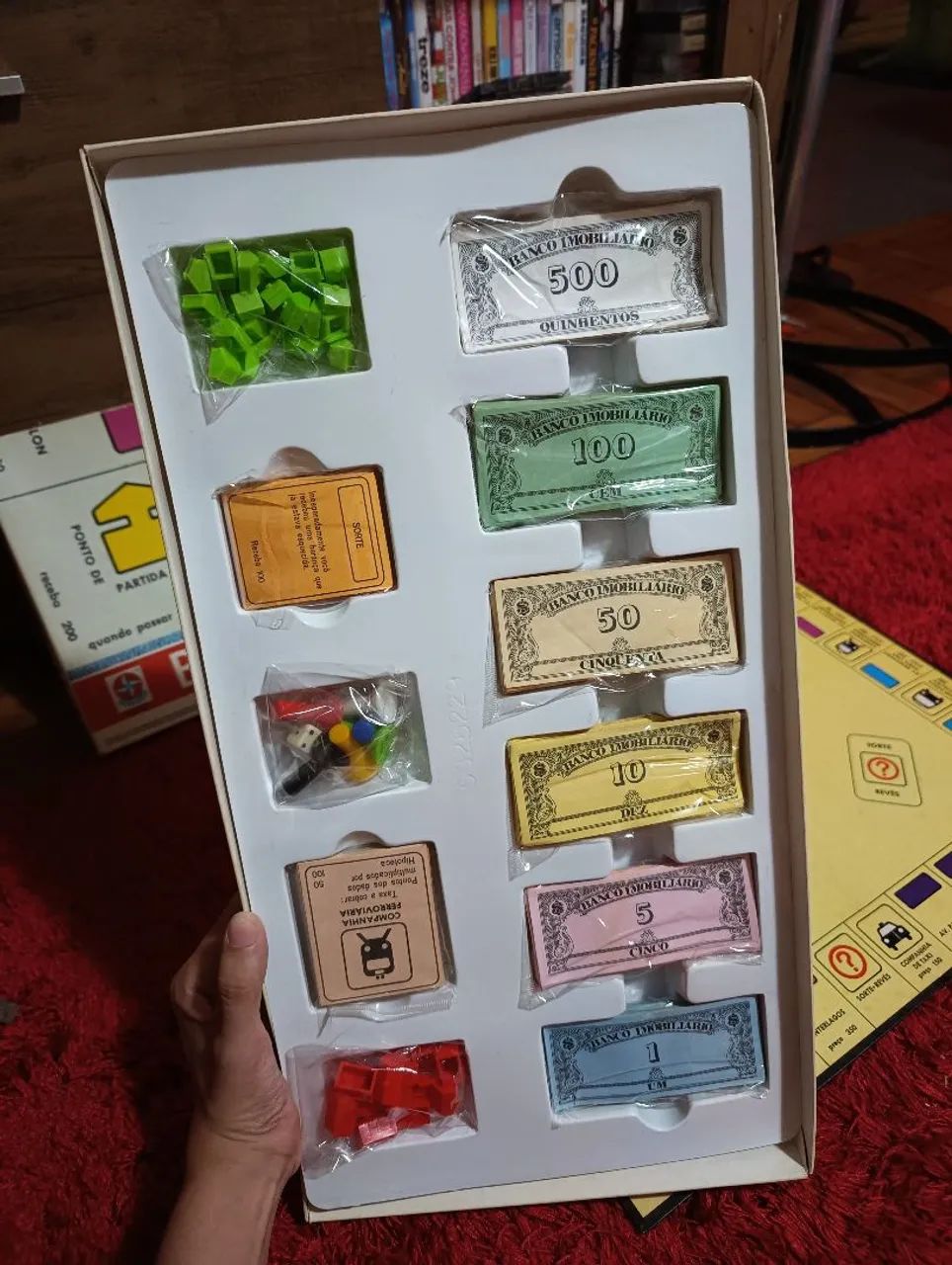 Jogo de Tabuleiro Banco Imobiliário Estrela Anos 90 Vintage - Completo - Foto 2