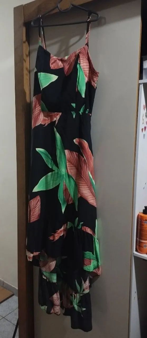 Vestido de viscose
