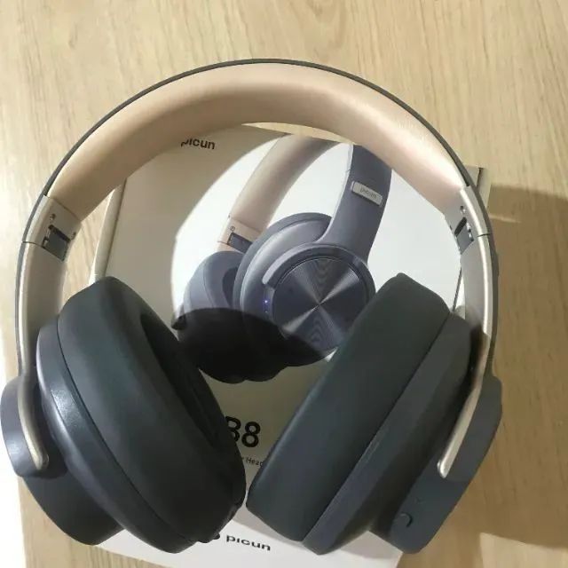 Fone Bluetooth Picun B8 Lacrado Cinza