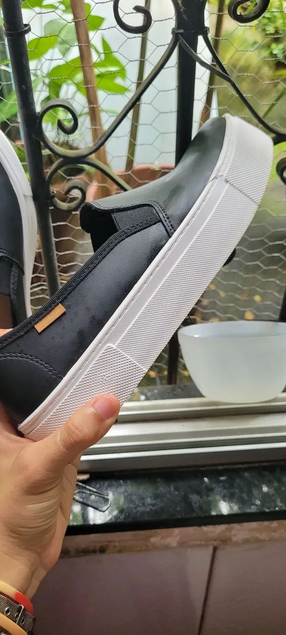 Sapato tênis preto Moleca casual 38 - Foto 2