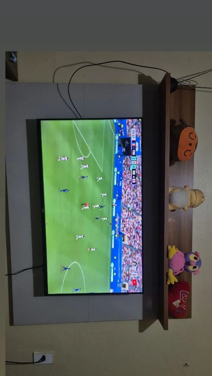 Vendo TV smart de 43 polegadas + Painel vendo juntos! - Foto 2