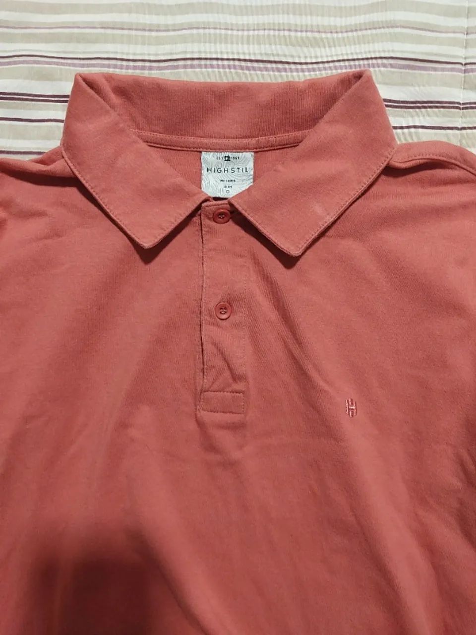 Camiseta polo Highstil 100% algodão - G Slim - Foto 5