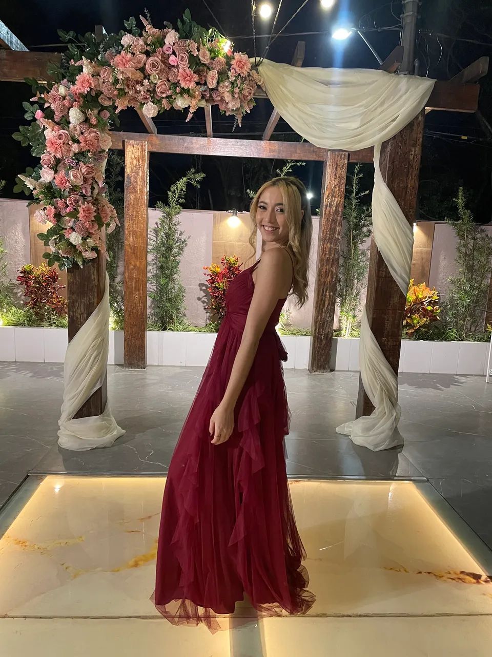Vestido madrinha marsala - Foto 4