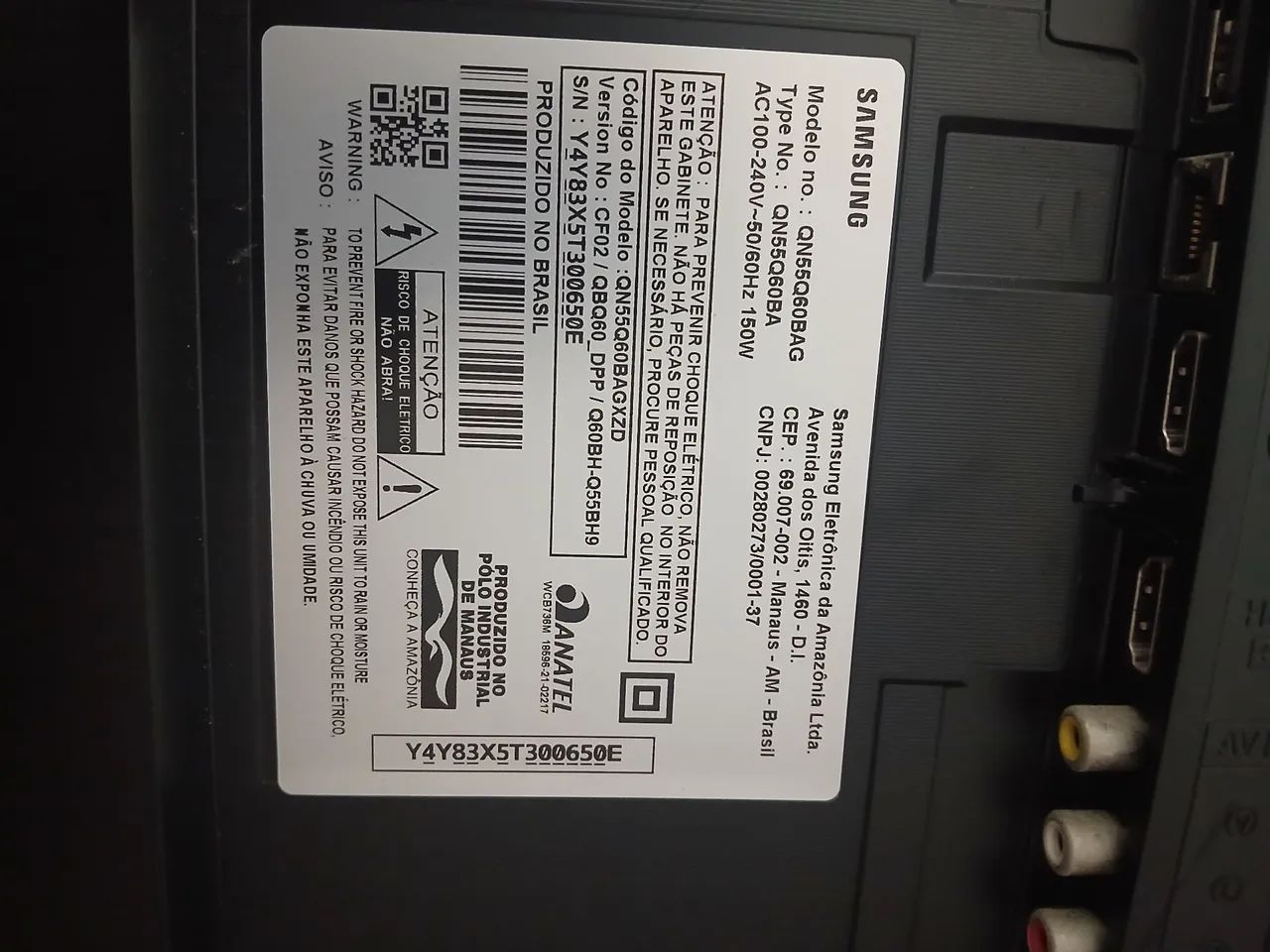 Tv smart Samsung 55 polegadas Qled 4k com Alexa  - Foto 5