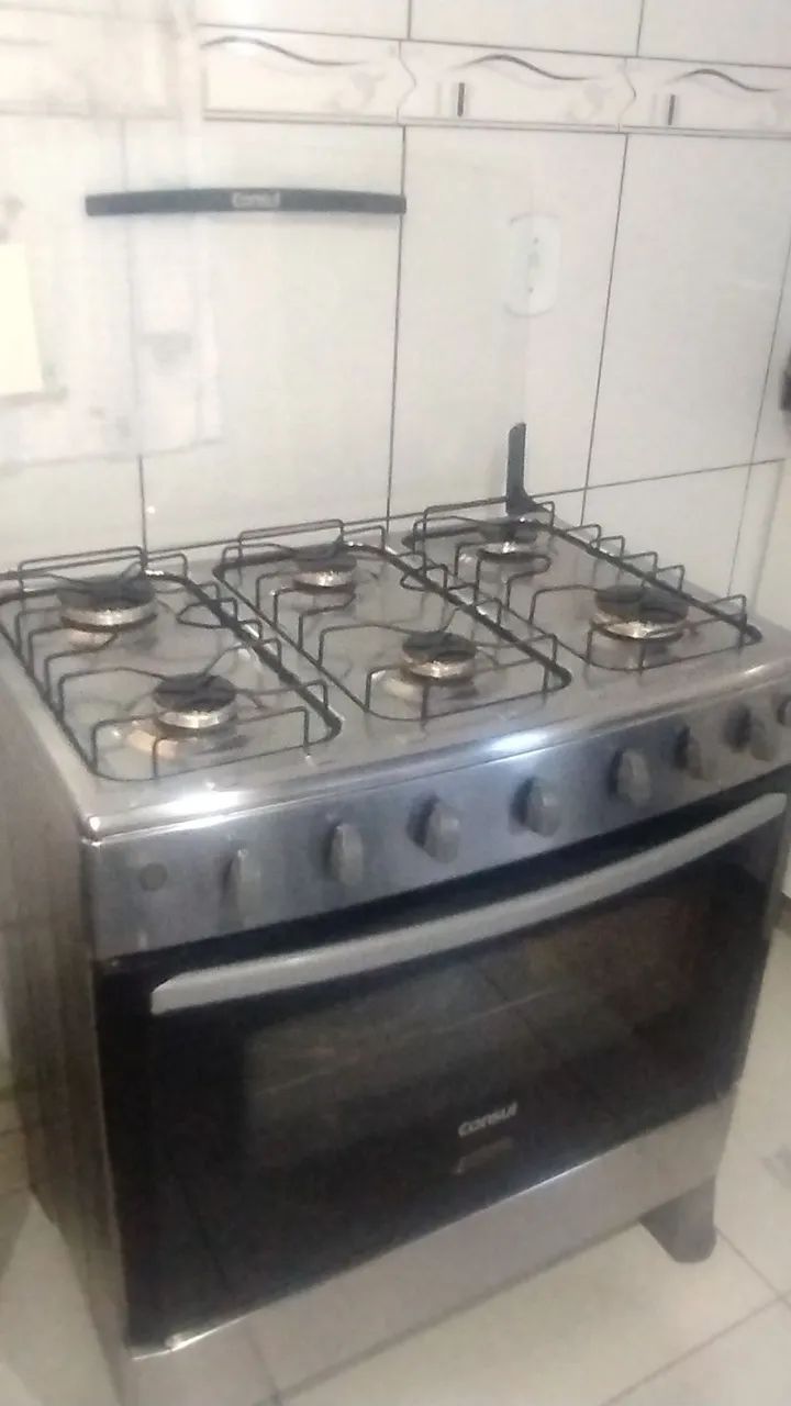 Fogão 6 bocas Consul usado - Foto 3