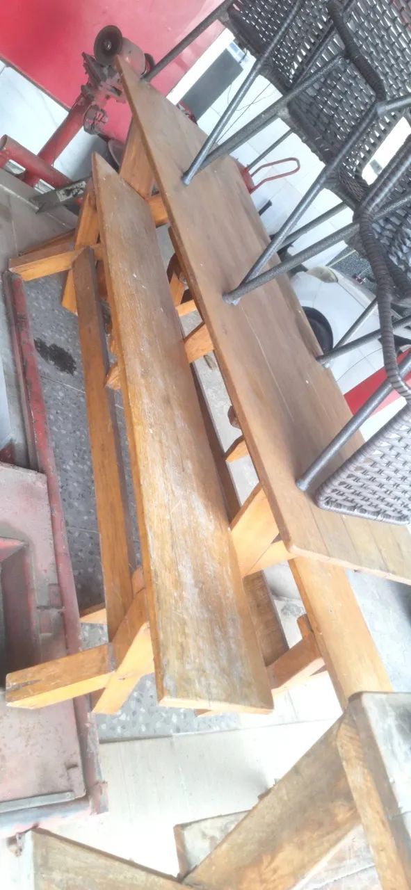 Mesa grande de churrasco em família  - Foto 3
