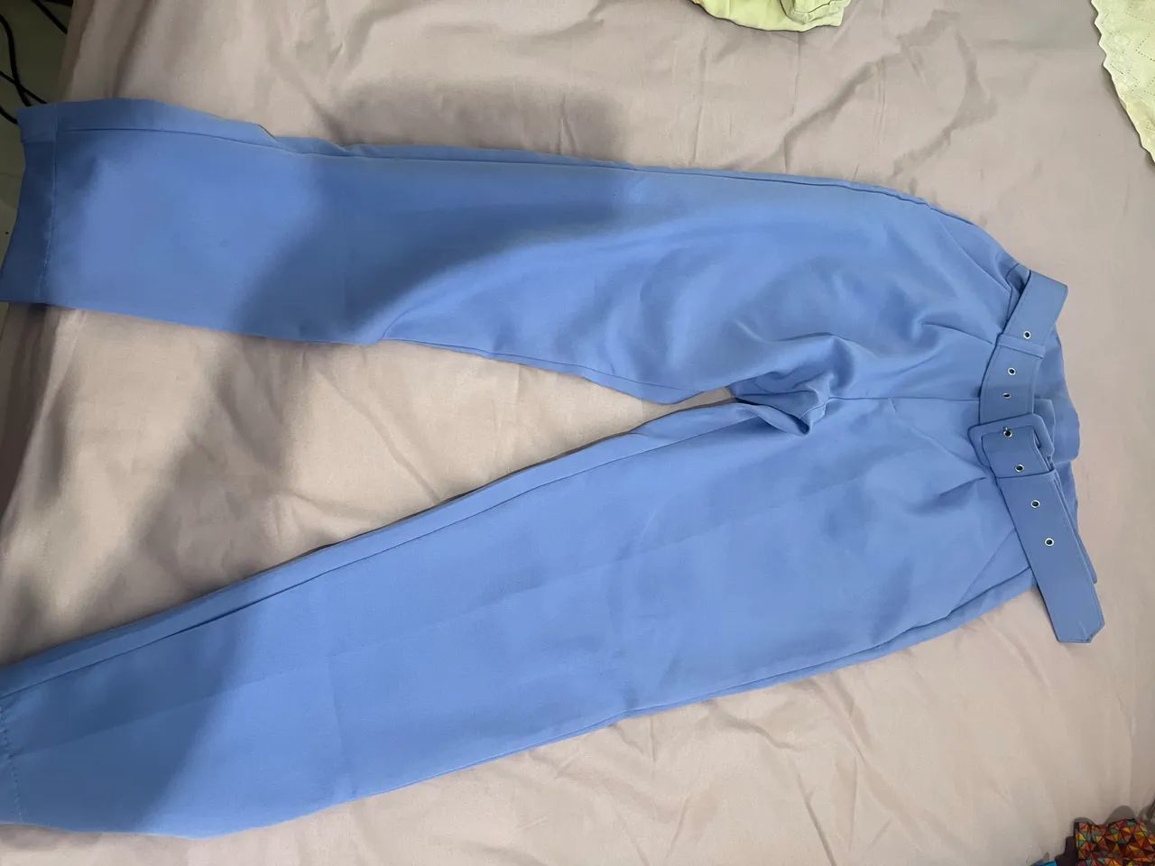 Calça lilás 