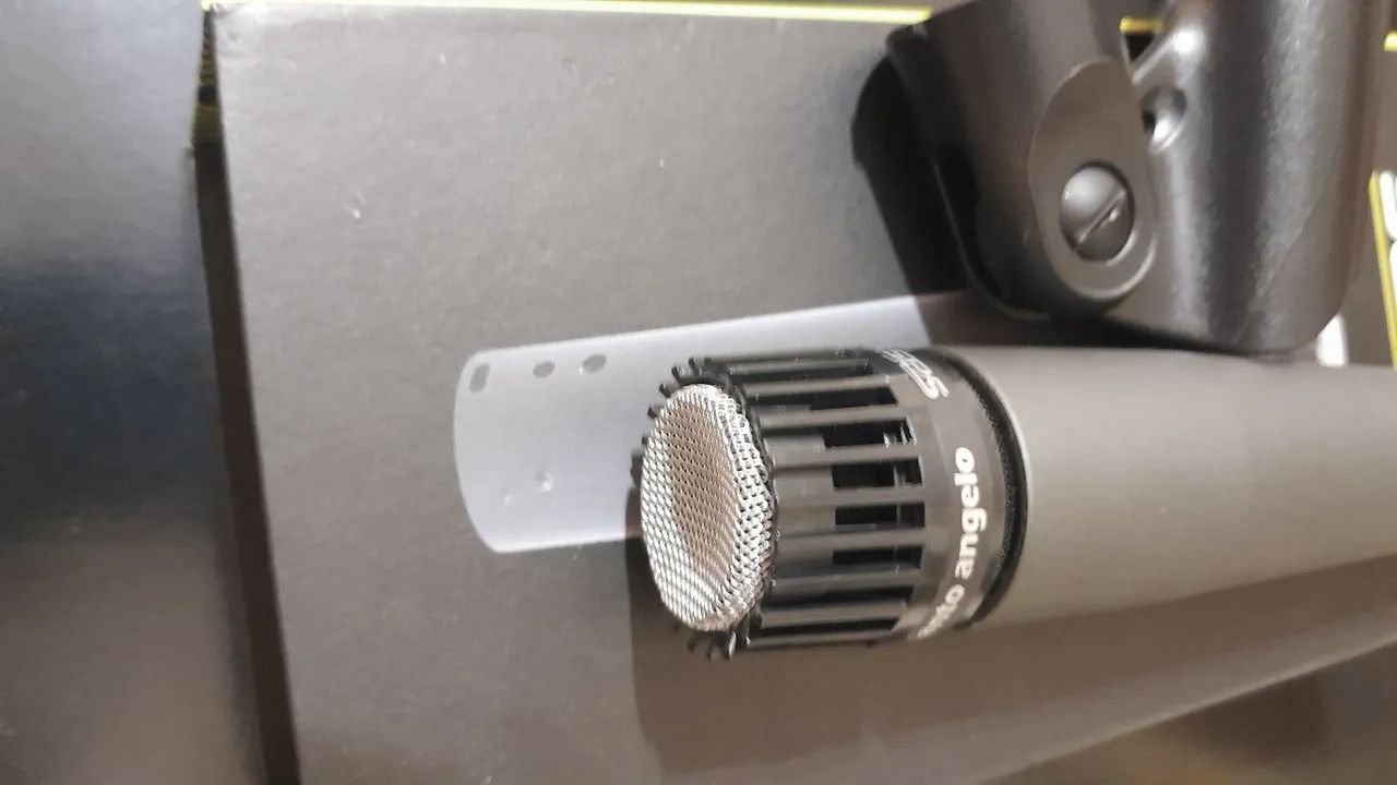 Microfone para instrumentos musicais Santo Ângelo modelo SAS 57 - Foto 4