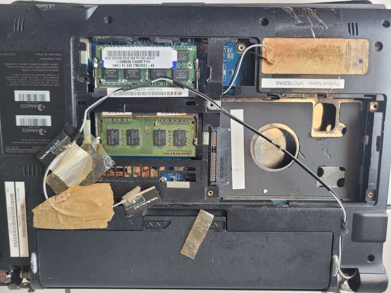 Desapego carcaças diversas com peça de notebook e netbook  - Foto 4