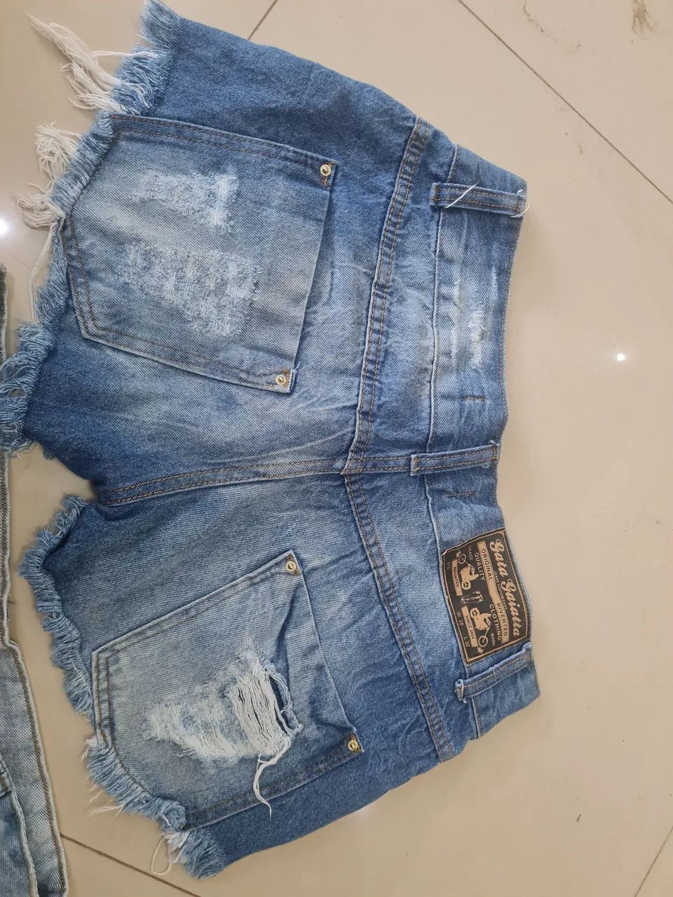 Bermuda jeans feminina - Foto 2