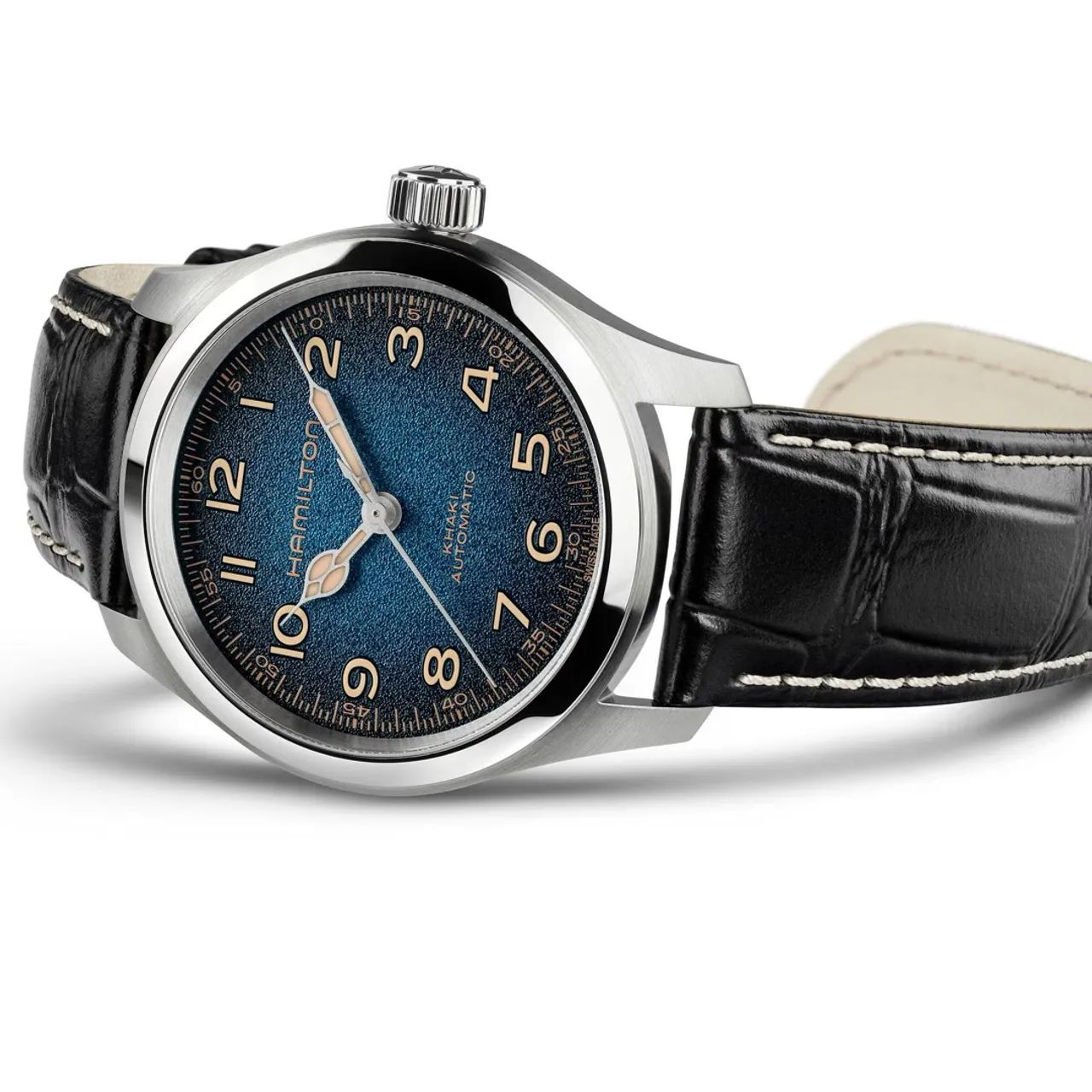 Hamilton Khaki Field Murph Automático Azul H * 38 mm - Foto 3