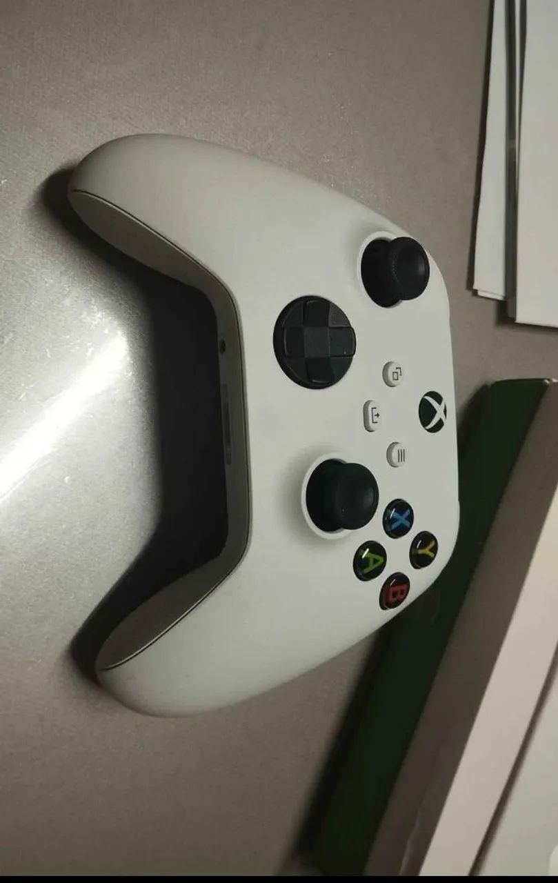 Controle Xbox one Xbox series branco na caixa - Foto 3