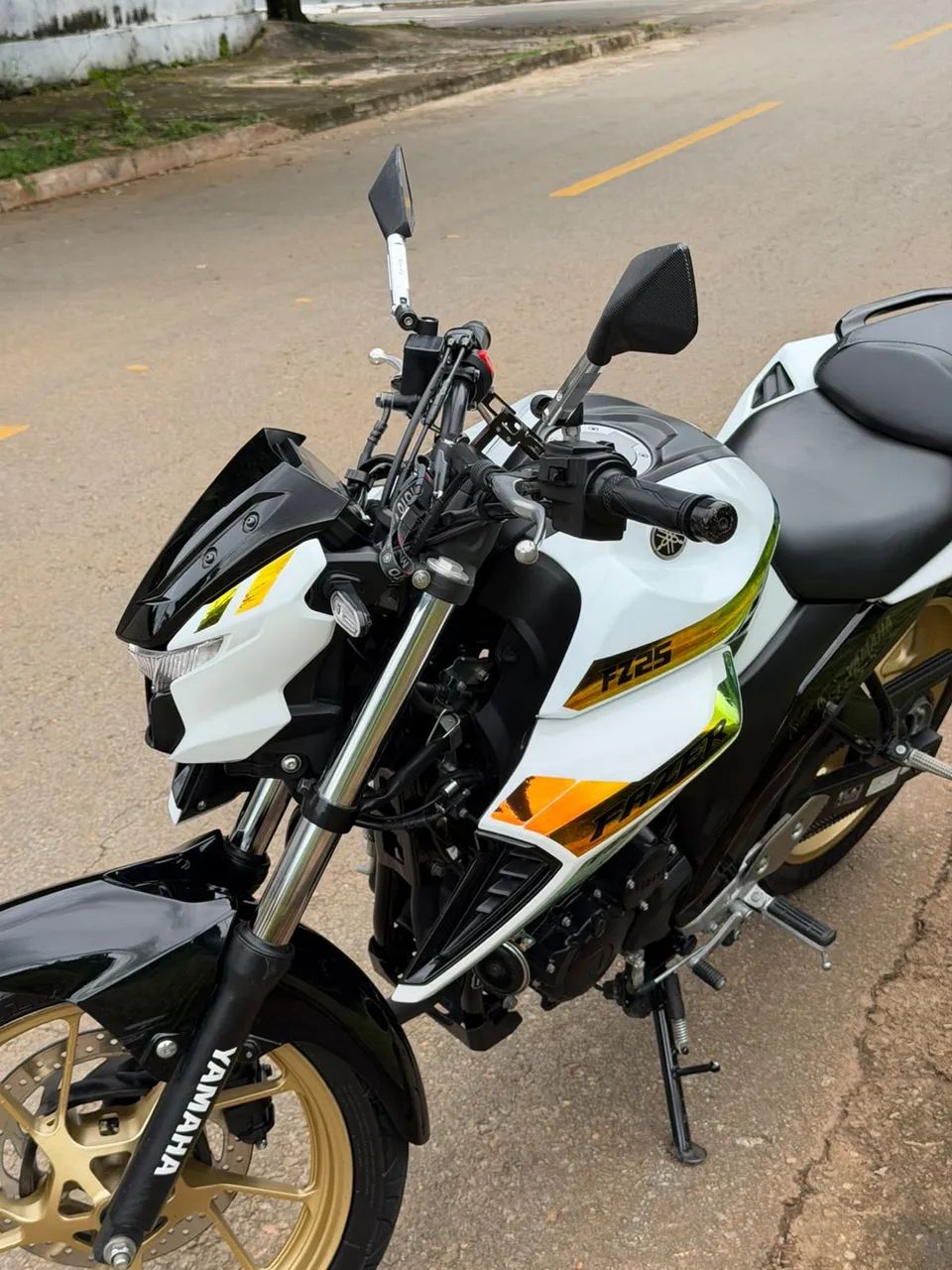 Fazer 250 branca  cartao até 21x  - Foto 3