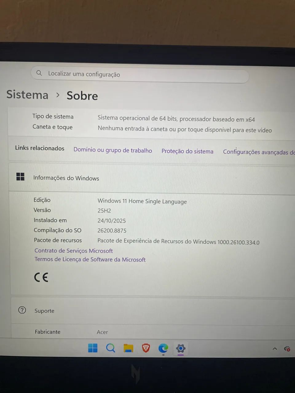 NOTEBOOK ACER NITRO V15 - Foto 3