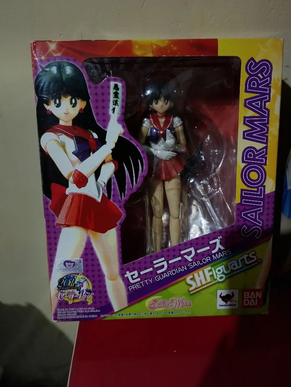 S.H.Figuarts Pretty Guardian Sailor Mars da Bandai. 