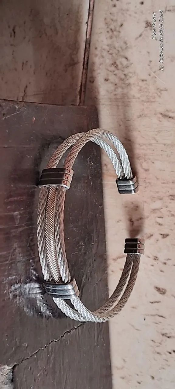 Bracelete em aço  - Foto 2