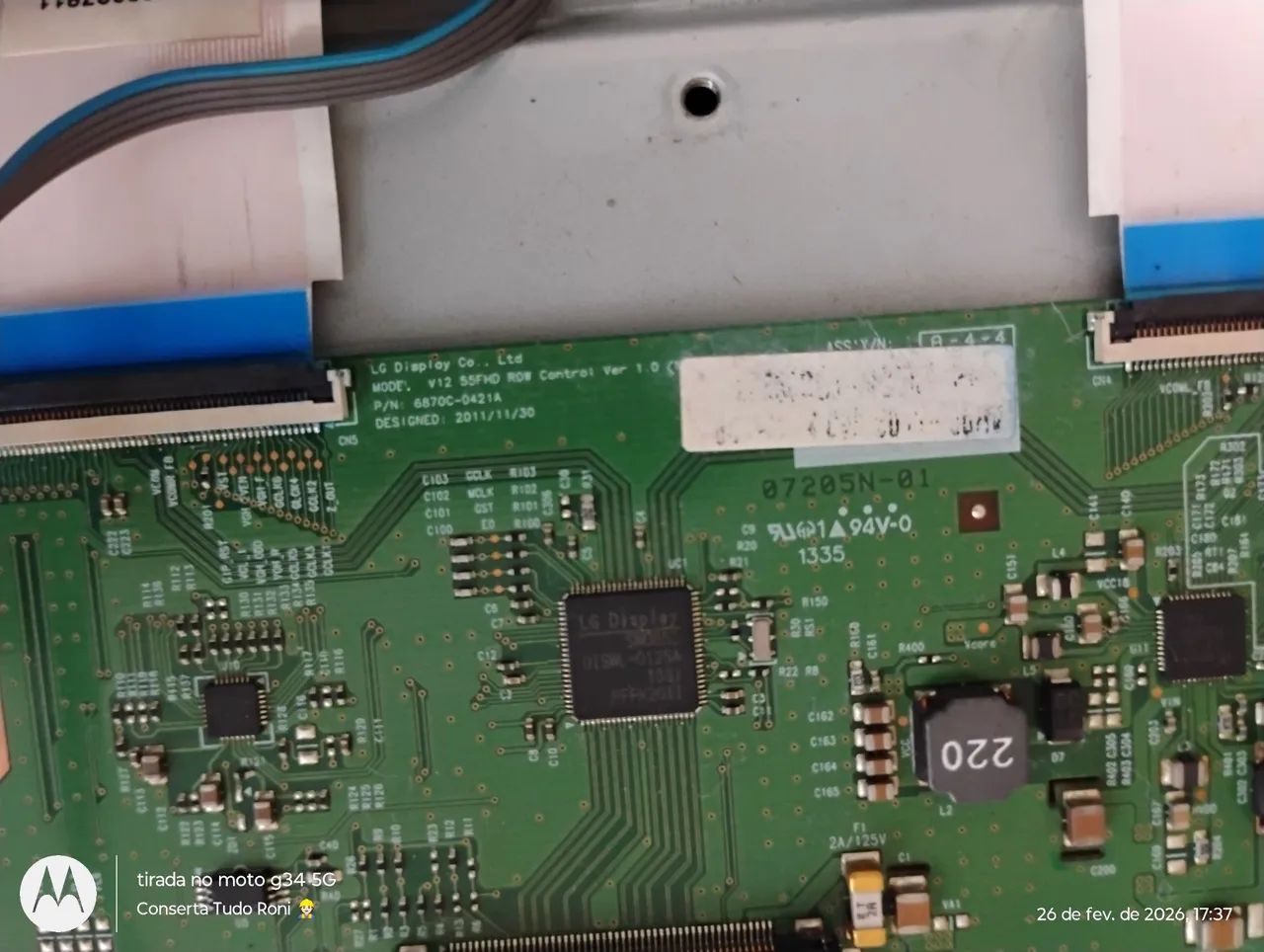 Placa TCOM tv LG 55LA6214 - Foto 2