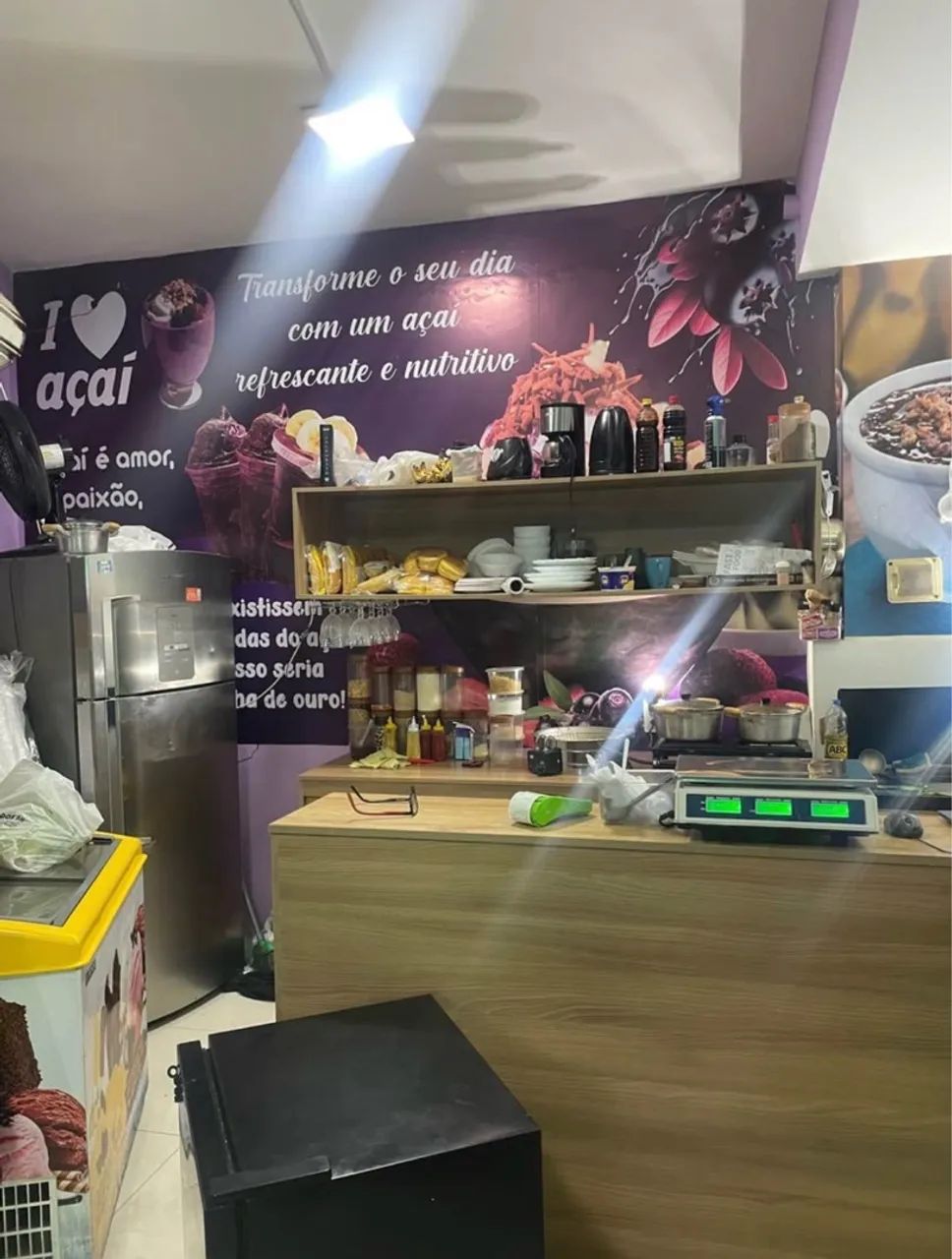OPORTUNIDADE IMPERDÍVEL!!!   VENDO LOJA DE AÇAÍ E SORVETE MONTADA  - Foto 4