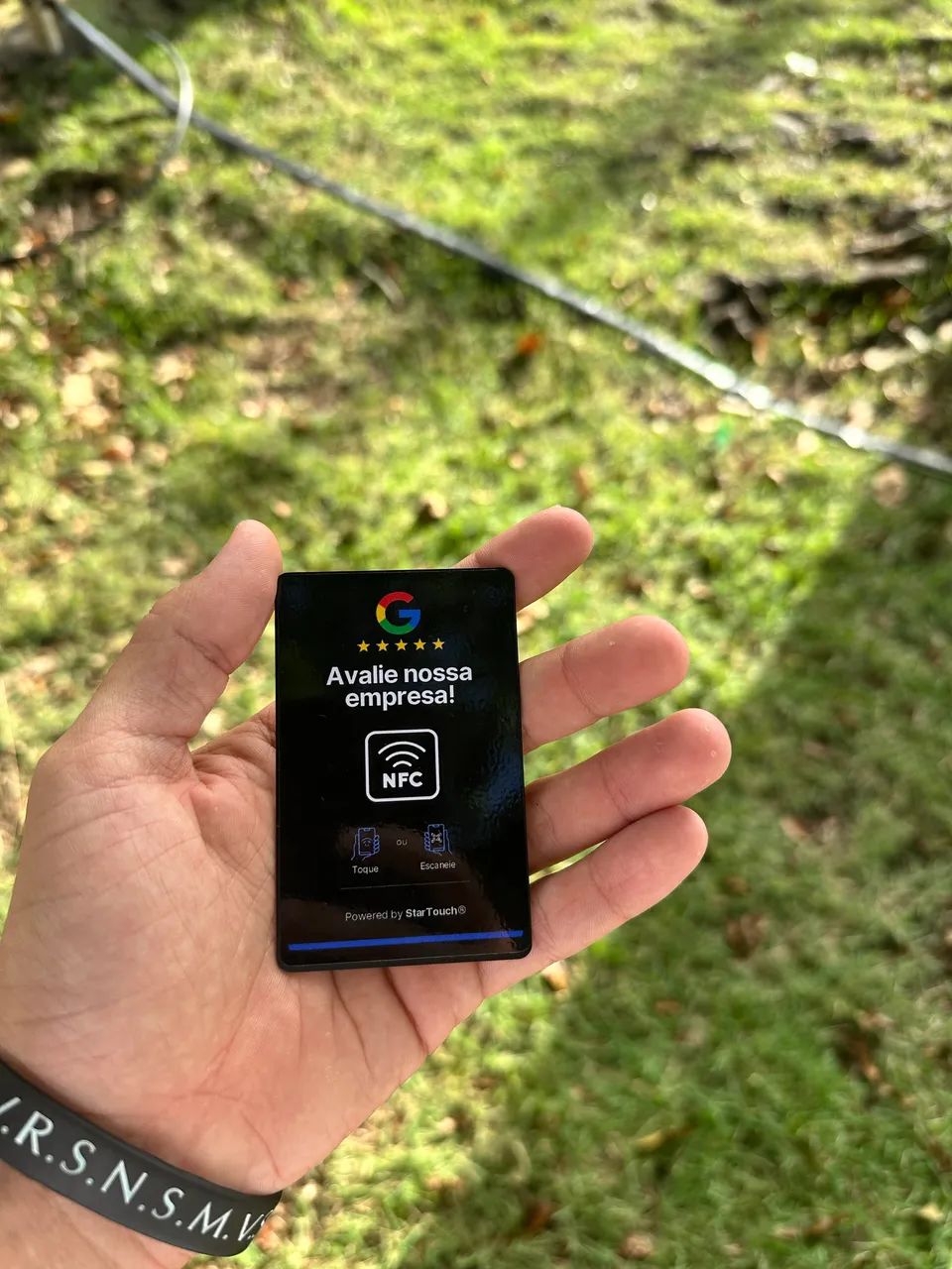 Cartão de avaliação GOOGLE 