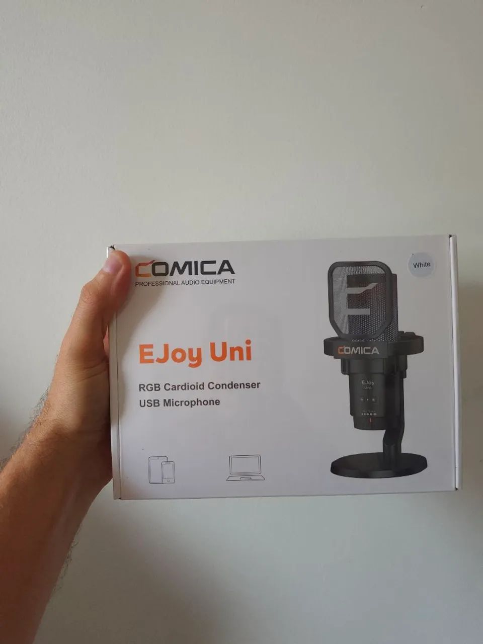 Microfone Cômica Ejoy Uni.