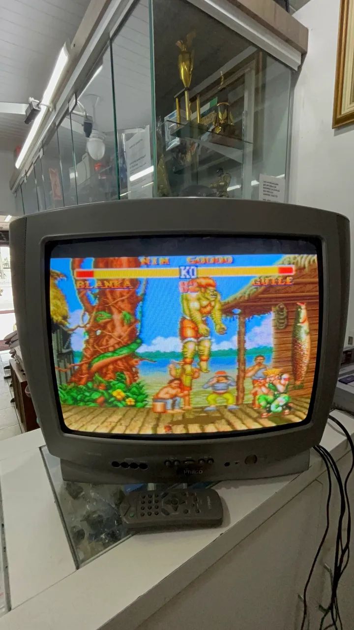 Philco TPS 2062N 20 polegadas retrogamer tubo crt 