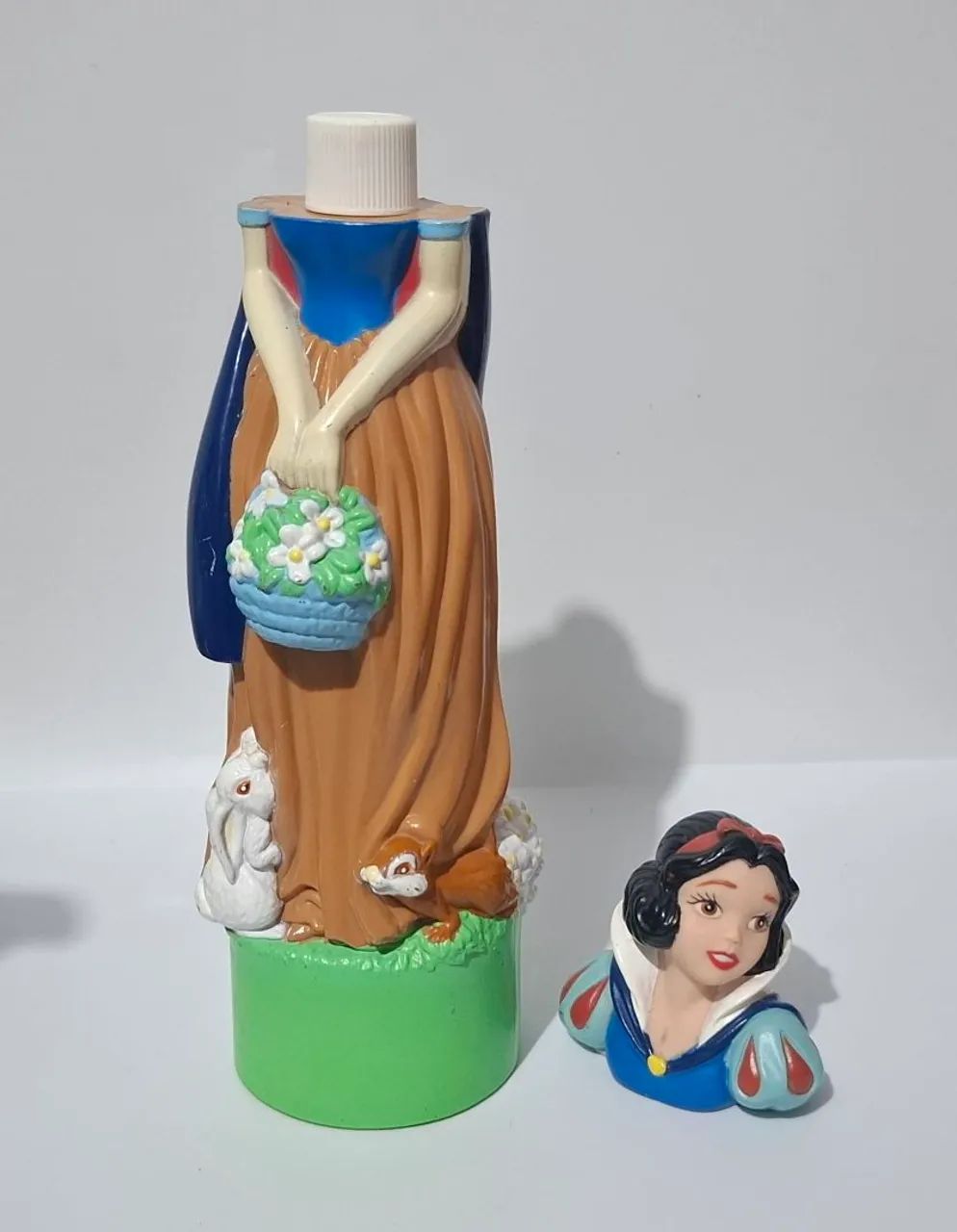 Branca De neve Garrafa Vintage 1990 Original Disney - Foto 6