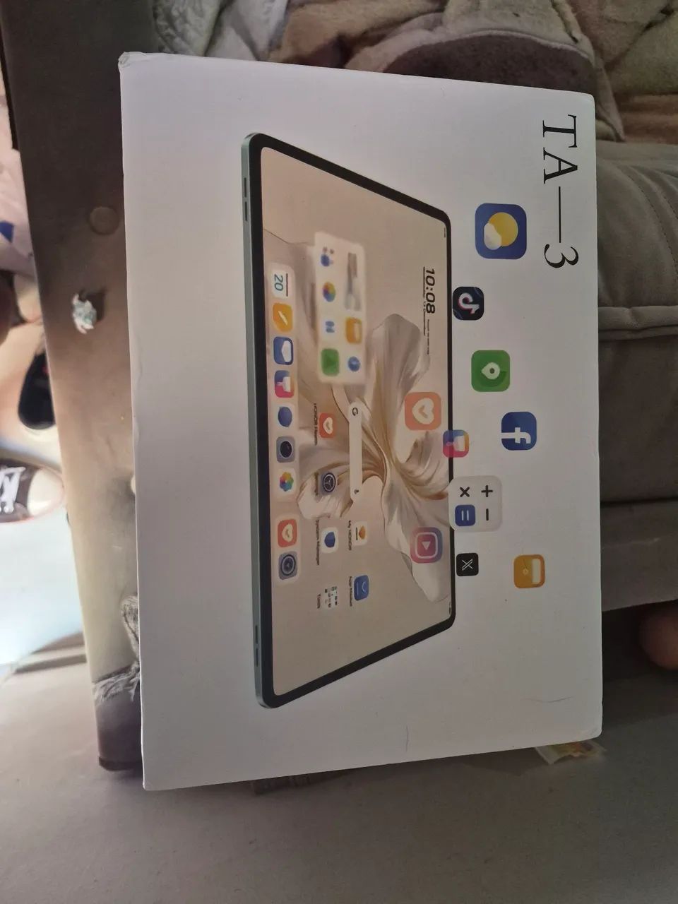 Tablet novo na caixa 