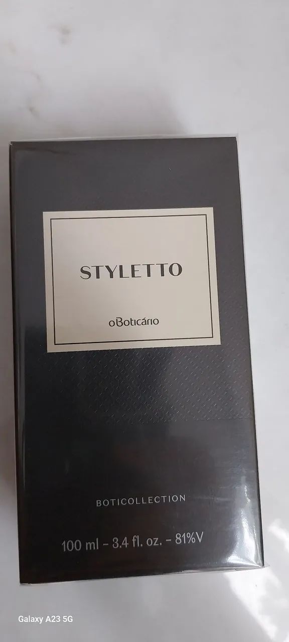 Perfume stylleto boticário novo 