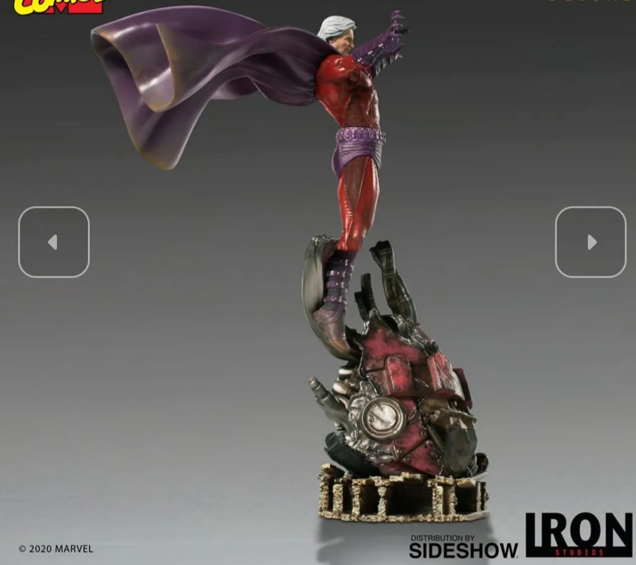 Diorama Magneto Deluxe Iron Studios X-Men - Foto 4