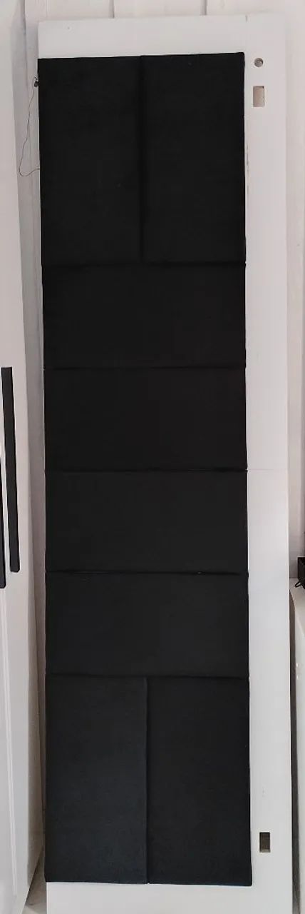 Cabeceira de cama estofada 