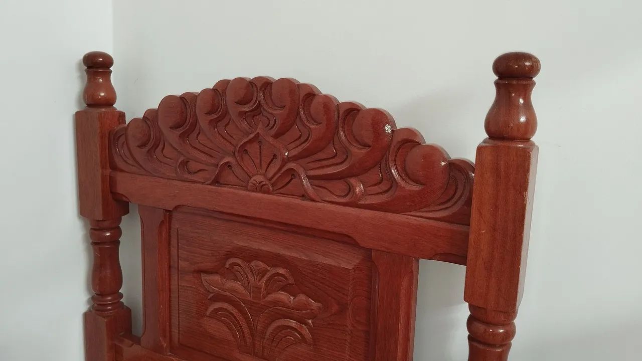 CAMA SOLTEIRO relíquia antiga - Móveis antigos  - Foto 5