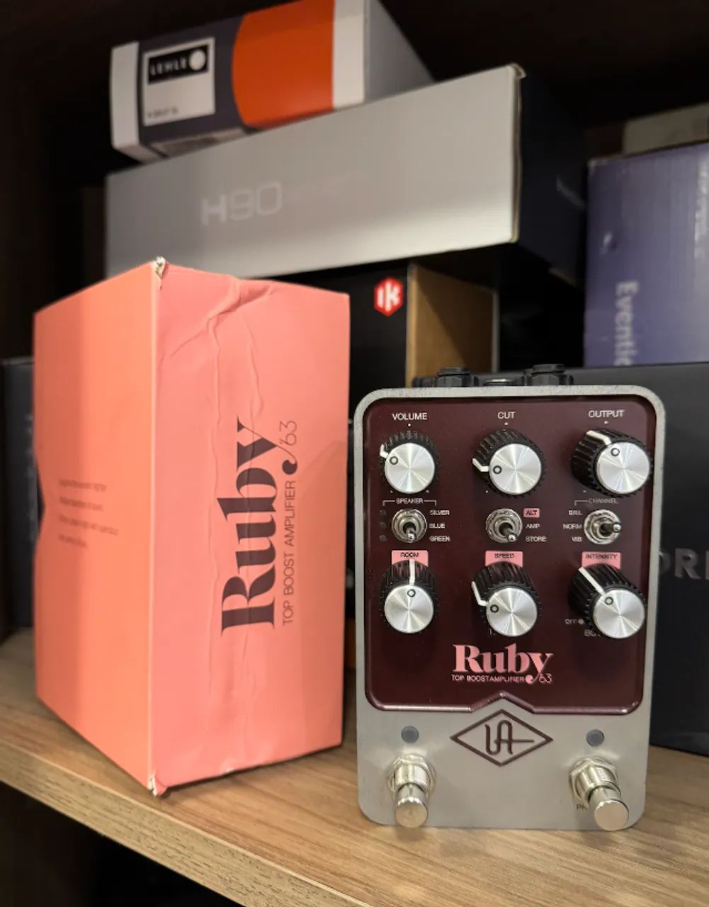 Pedal Guitarra Universal Audio UAFX Ruby ?63 Top Boost Amplifier