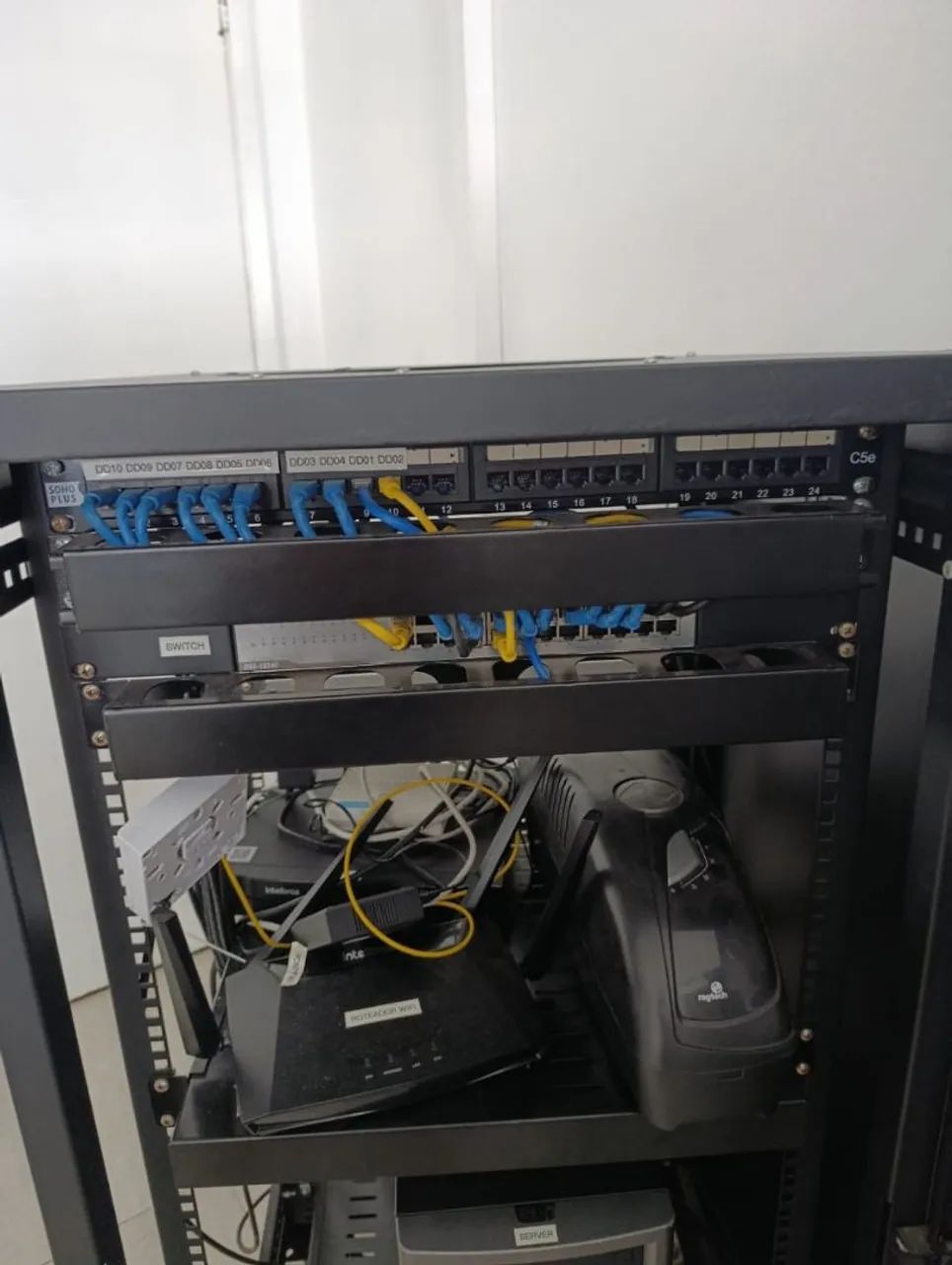 rAck de rede 