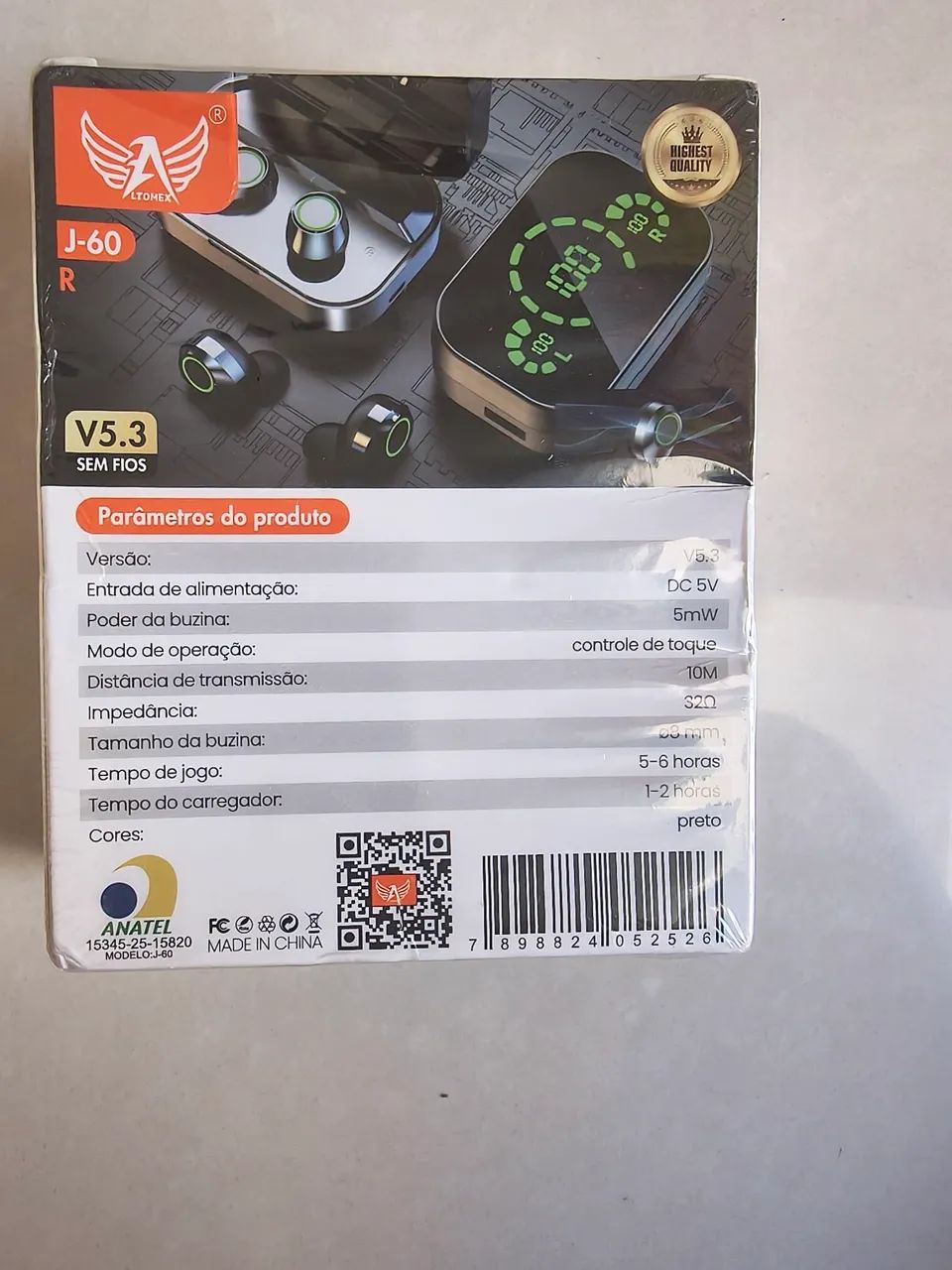 Fone bluetooth de qualidade lacrado  - Foto 3