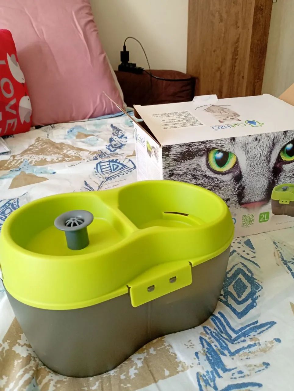 Bebedouro elétrico para gatos  - Foto 3