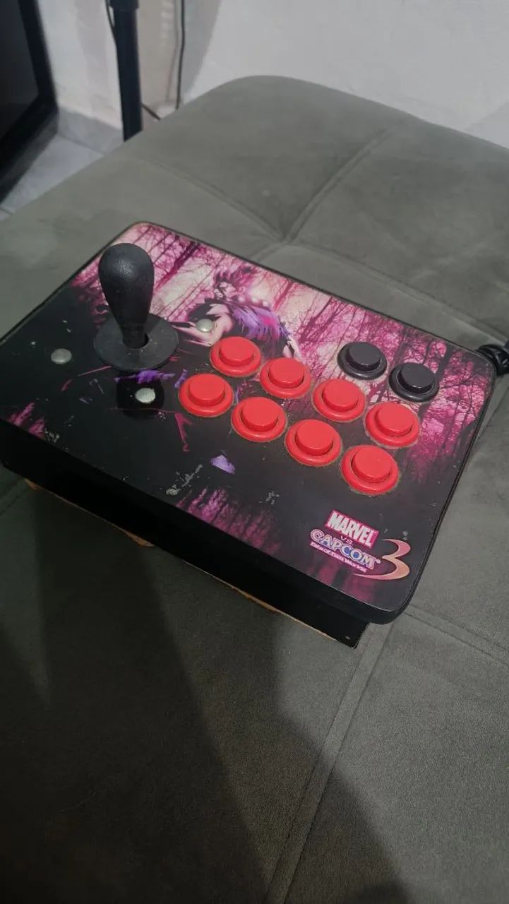 Controle arcade personalizado