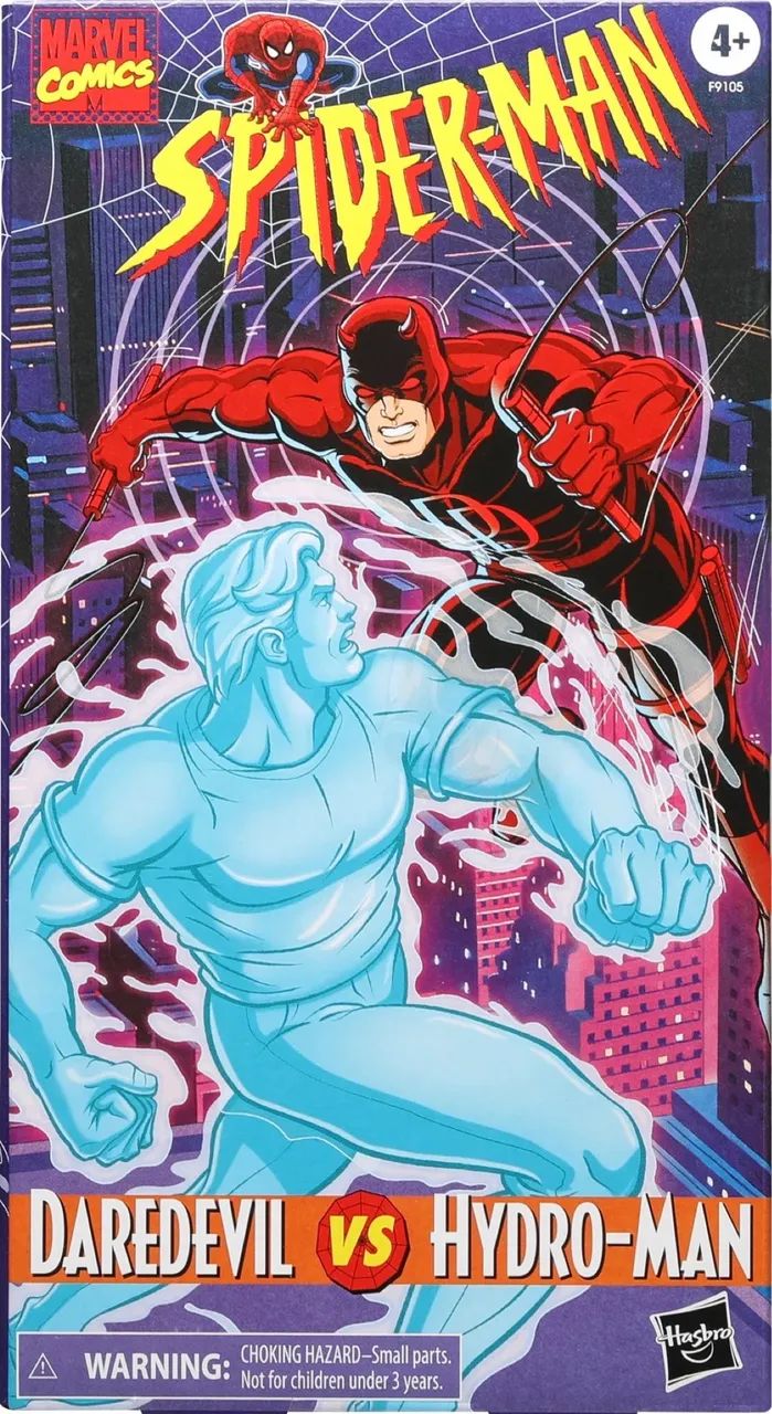マーベルレジェンド　デアデビル　ハイドロマン　VHSパッケージ Marvel Legends VHS - Daredevil vs Hydro-Man - Hobbies e coleções