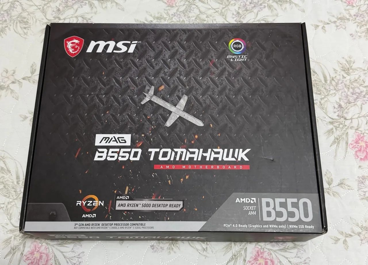 Placa Mãe MSI MAG B550 Tomahawk