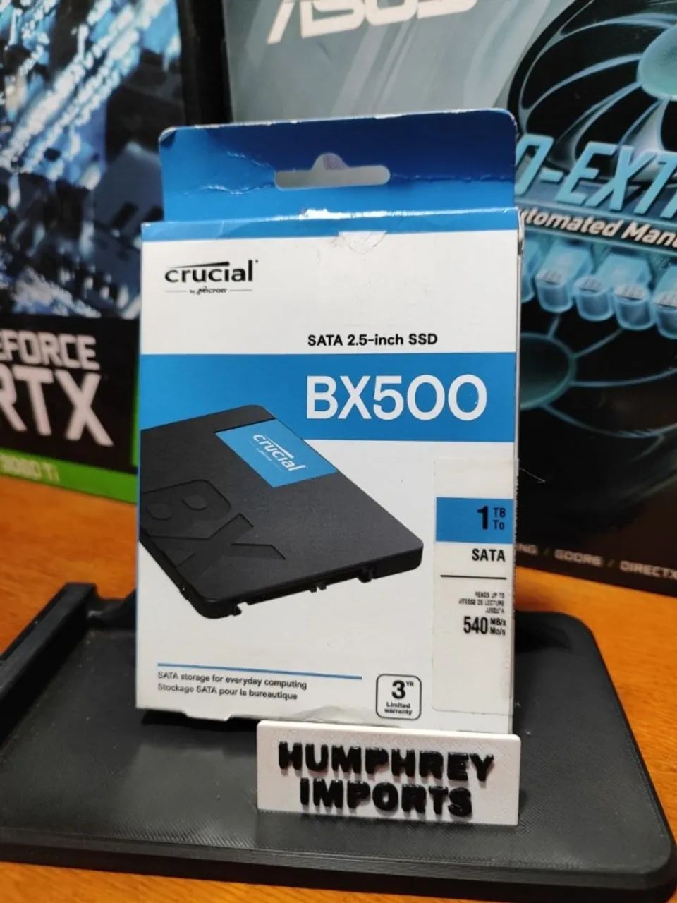 SSD SATA 1TB CRUCIAL - GARANTIA 3 MESES - Armazenamento - Jardim