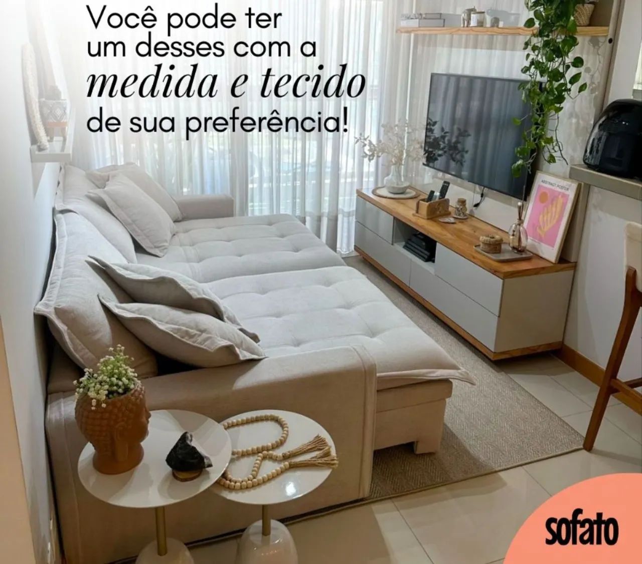 Sofá cama com baú D33 - Foto 3
