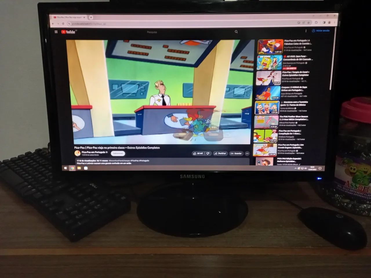 Monitor Samsung 19 polegadas led entradas vga e dvi usado!!! - Foto 2