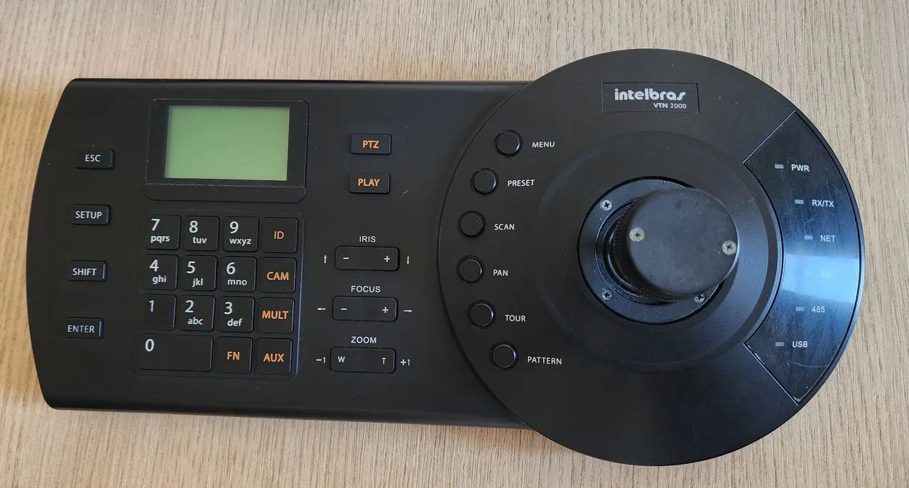Mesa Controladora Hibrida lP Joystick VTN 2000 Intelbras