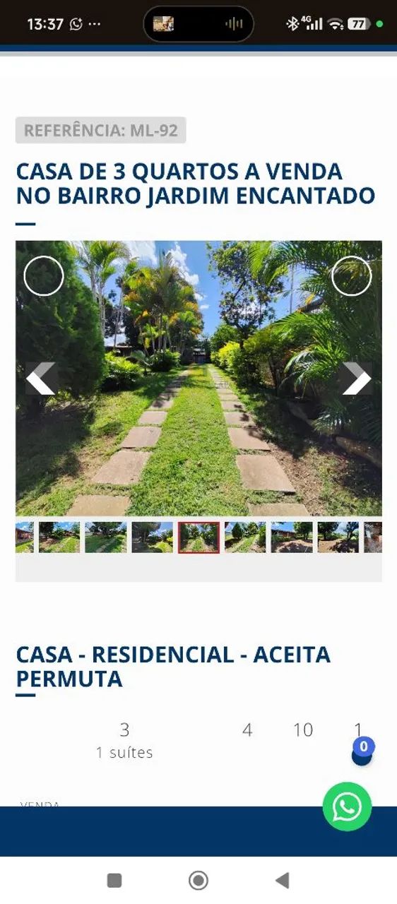 VENDO LINDA CASA TRATAR COM NEUGMAR - Foto 3