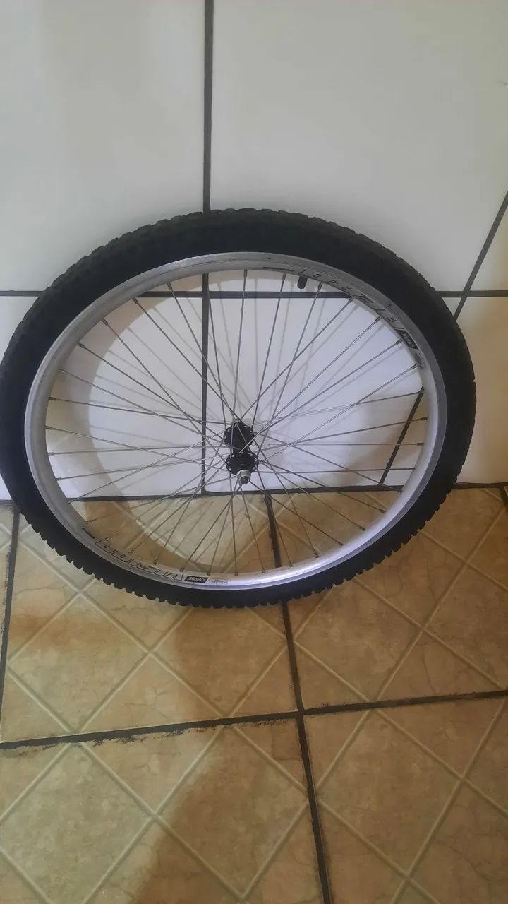 Par de rodas aro 26 completa.  - Foto 3