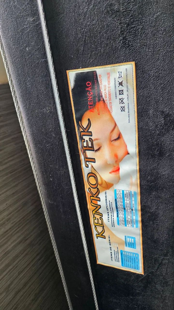 CAMA COM BAÚ E MASSAGEM - Foto 2
