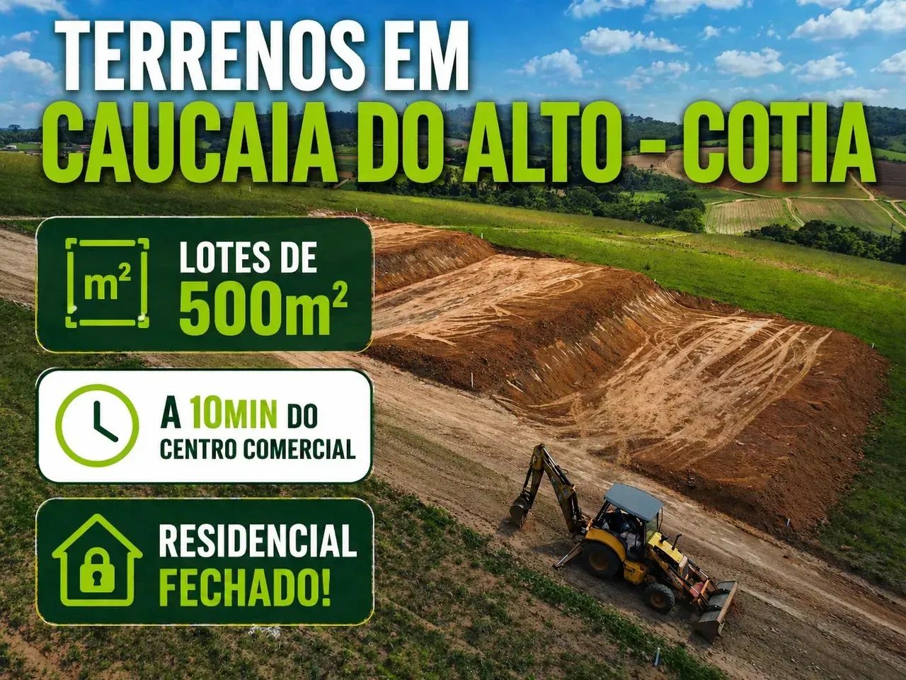 Entrada de Apenas R$ 15 Mil + Parcelas no Boleto!