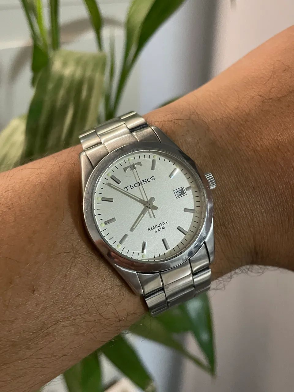 Technos Executive Vintage 5 ATM - Quartz Miyota 1M12 - Foto 4