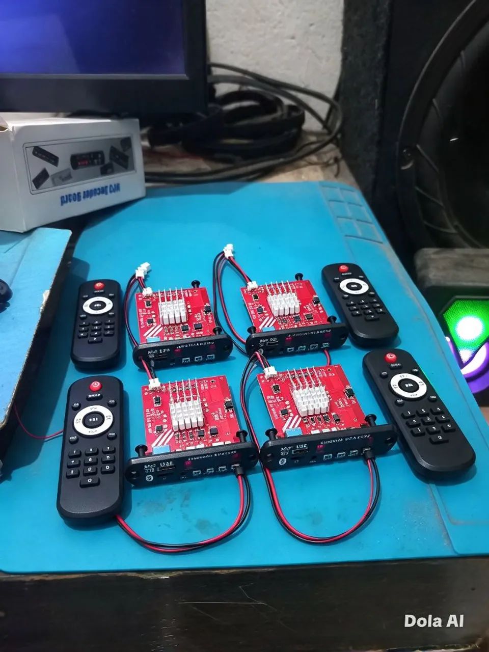 4 placa Bluetooth amplificada 120w 12v 