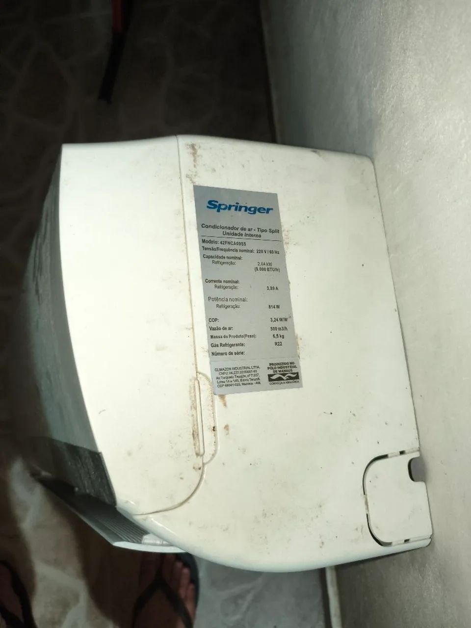 AR CONDICIONADO 9000 BTUS - Foto 2