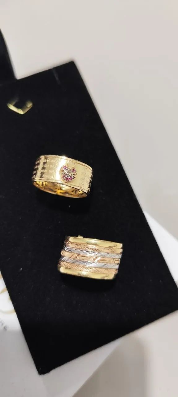 OPORTUNIDADE!!! Anéis em Ouro 18K (750) - Sofisticação e Exclusividade - Foto 3